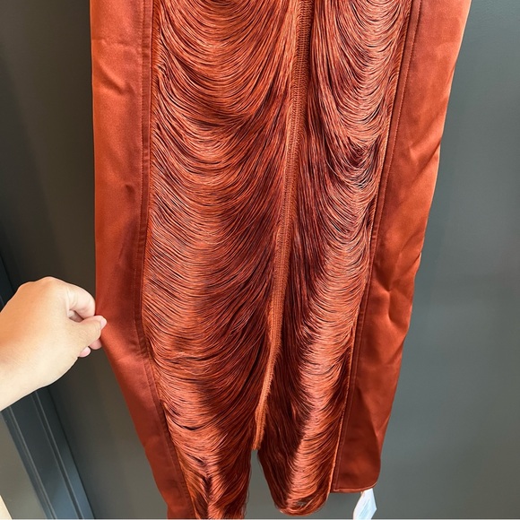 Cult Gaia Renata Gown Maxi Dress in Bronze Size Small NEW! New with tags! - Picture 7 of 17